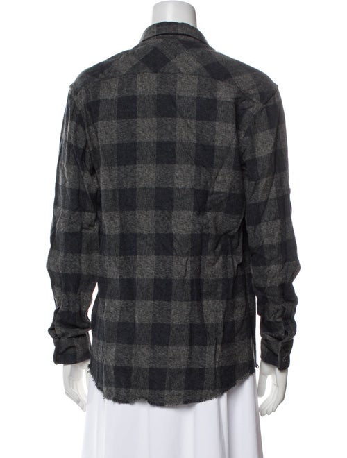 Iro Plaid Print Jacket