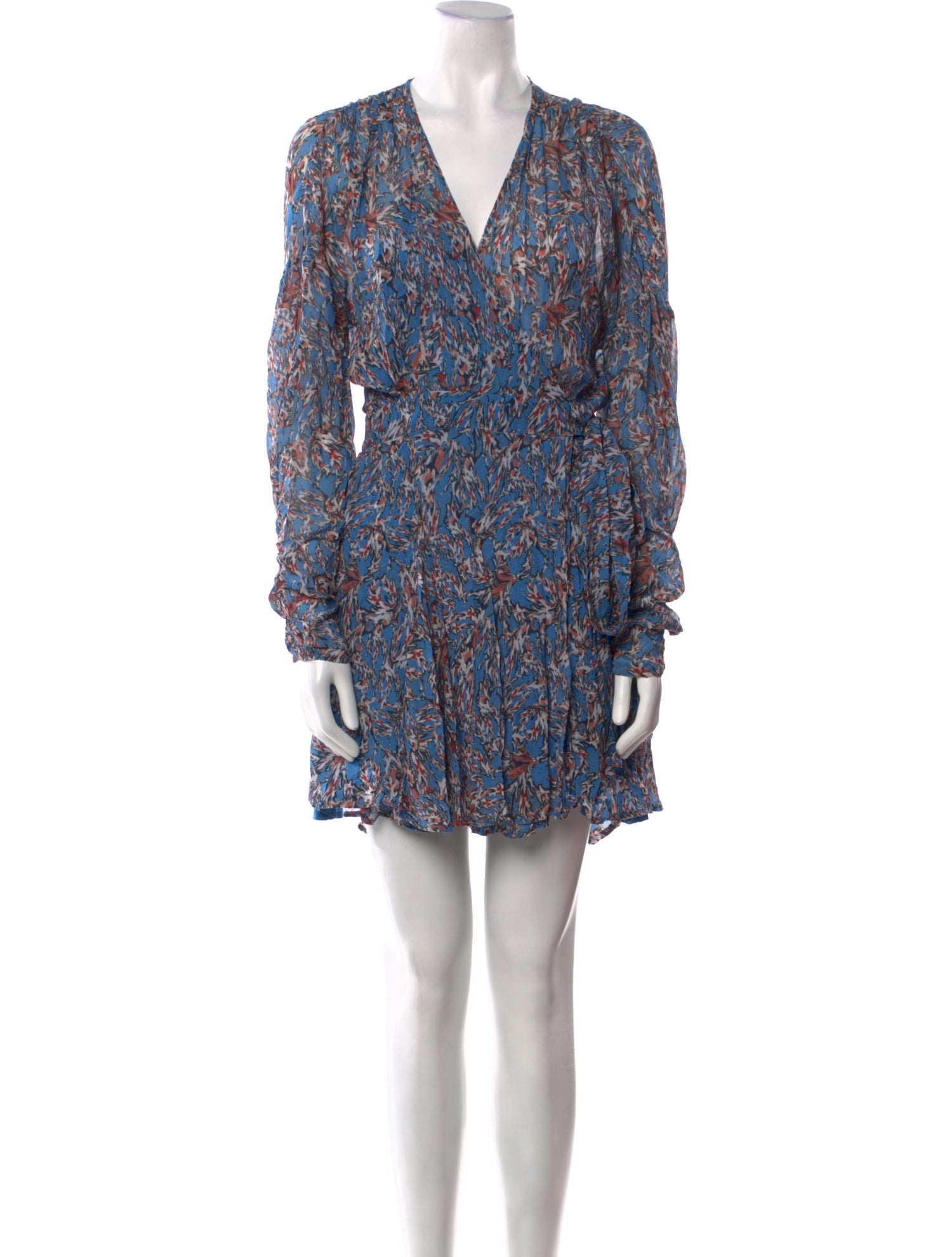 Iro Floral Print Mini Dress