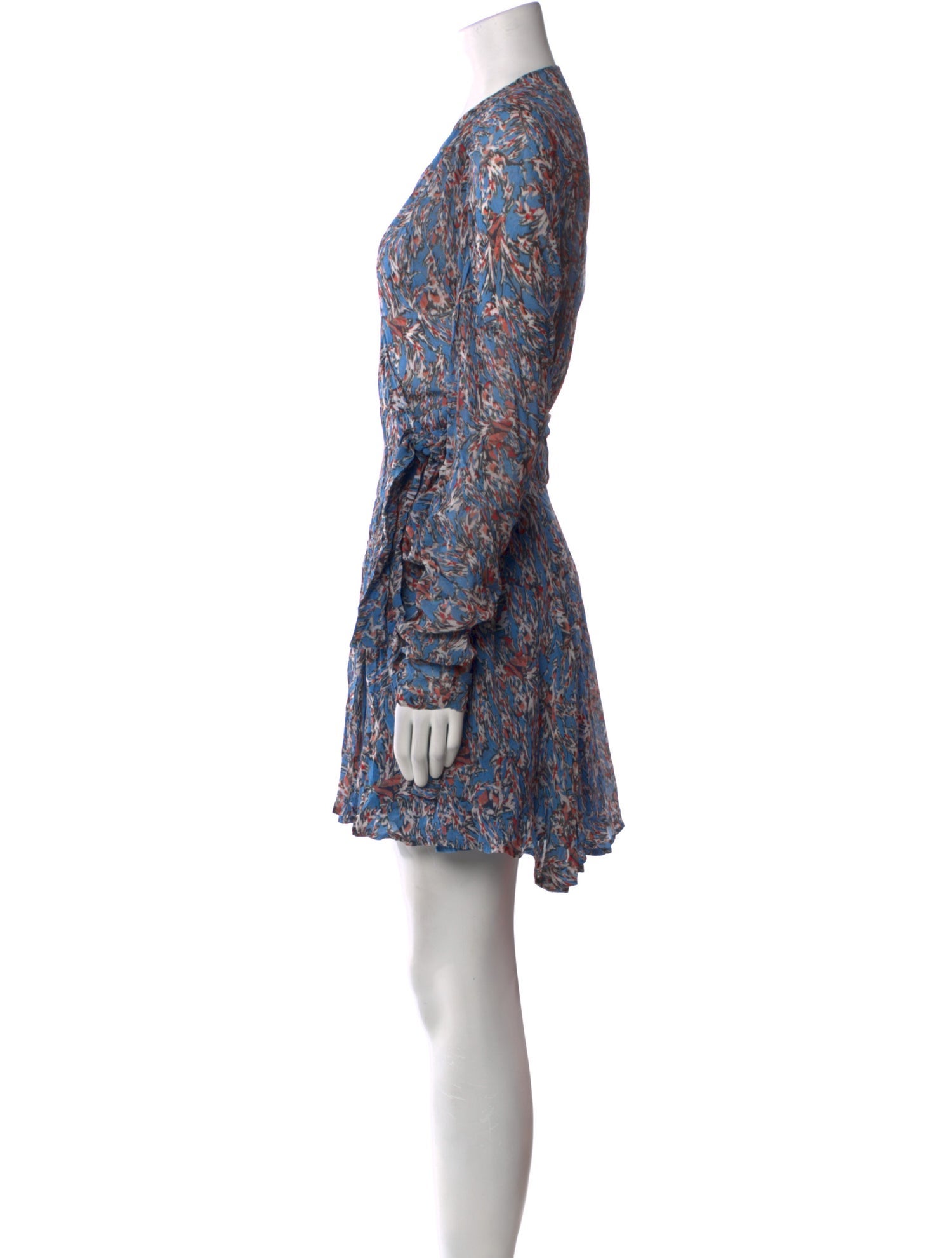 Iro Floral Print Mini Dress