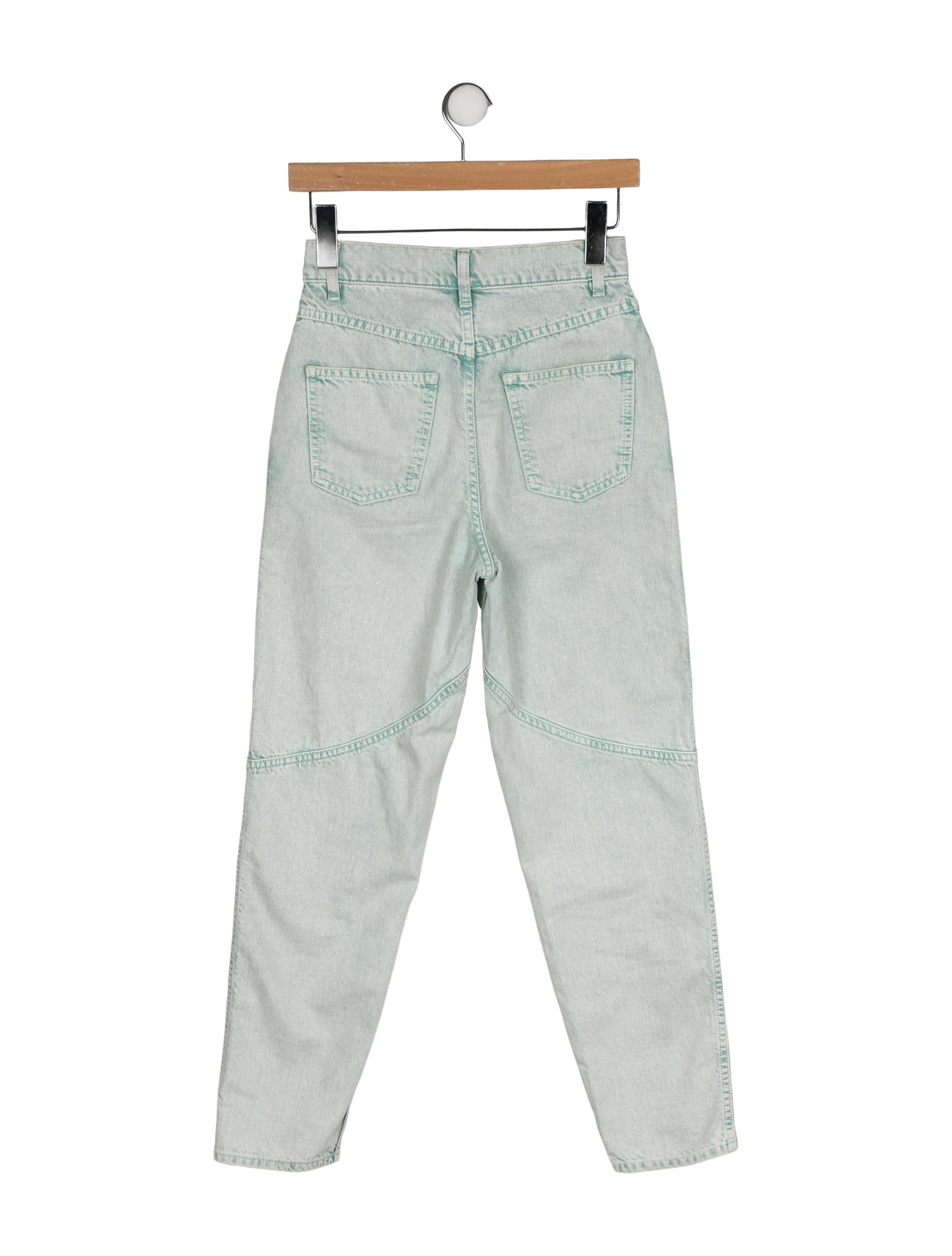 Iro High-Rise Straight Leg Jeans