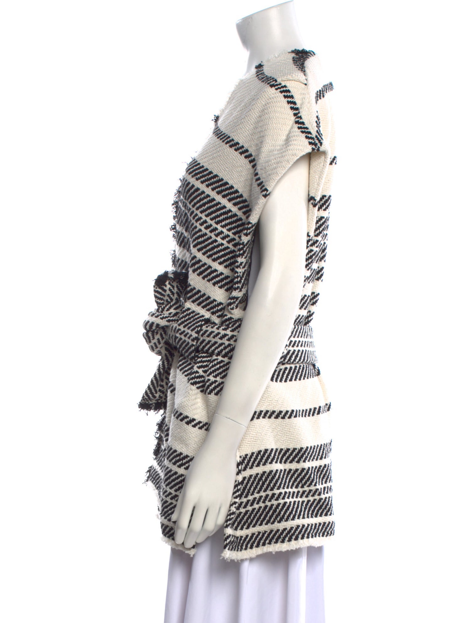 Iro Striped V-Neck Sweater