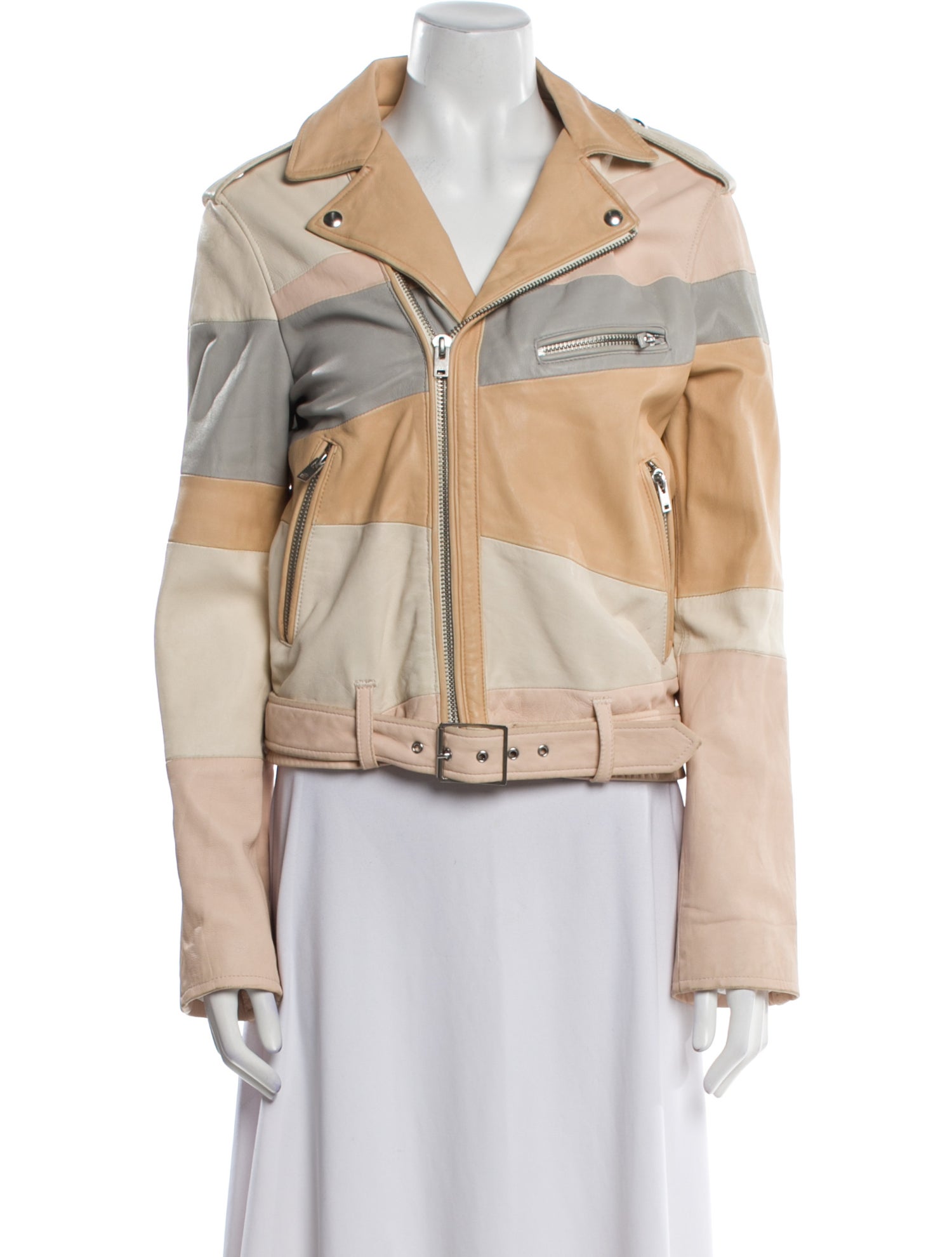 Iro Lamb Leather Biker Jacket