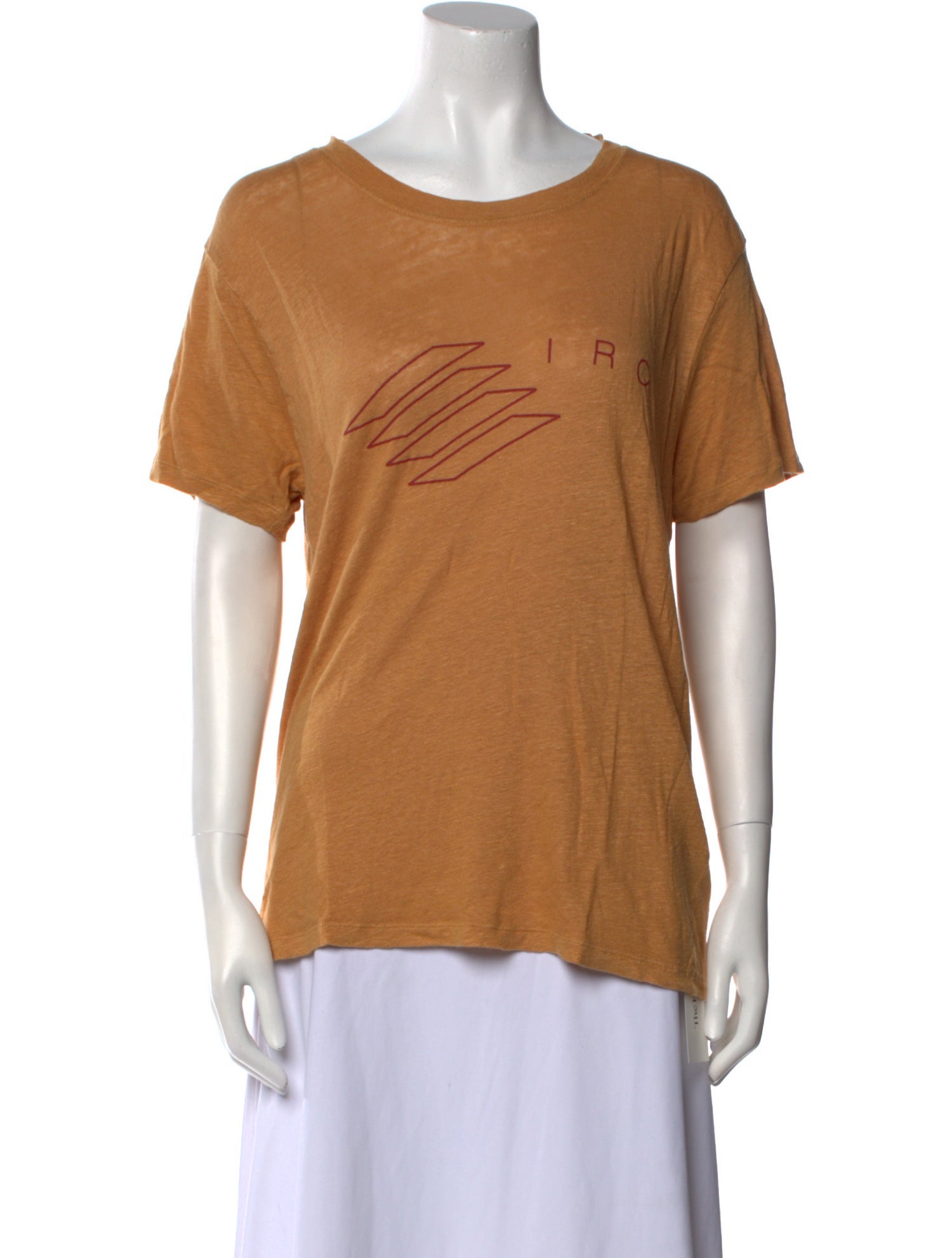 Iro Linen Graphic Print T-Shirt