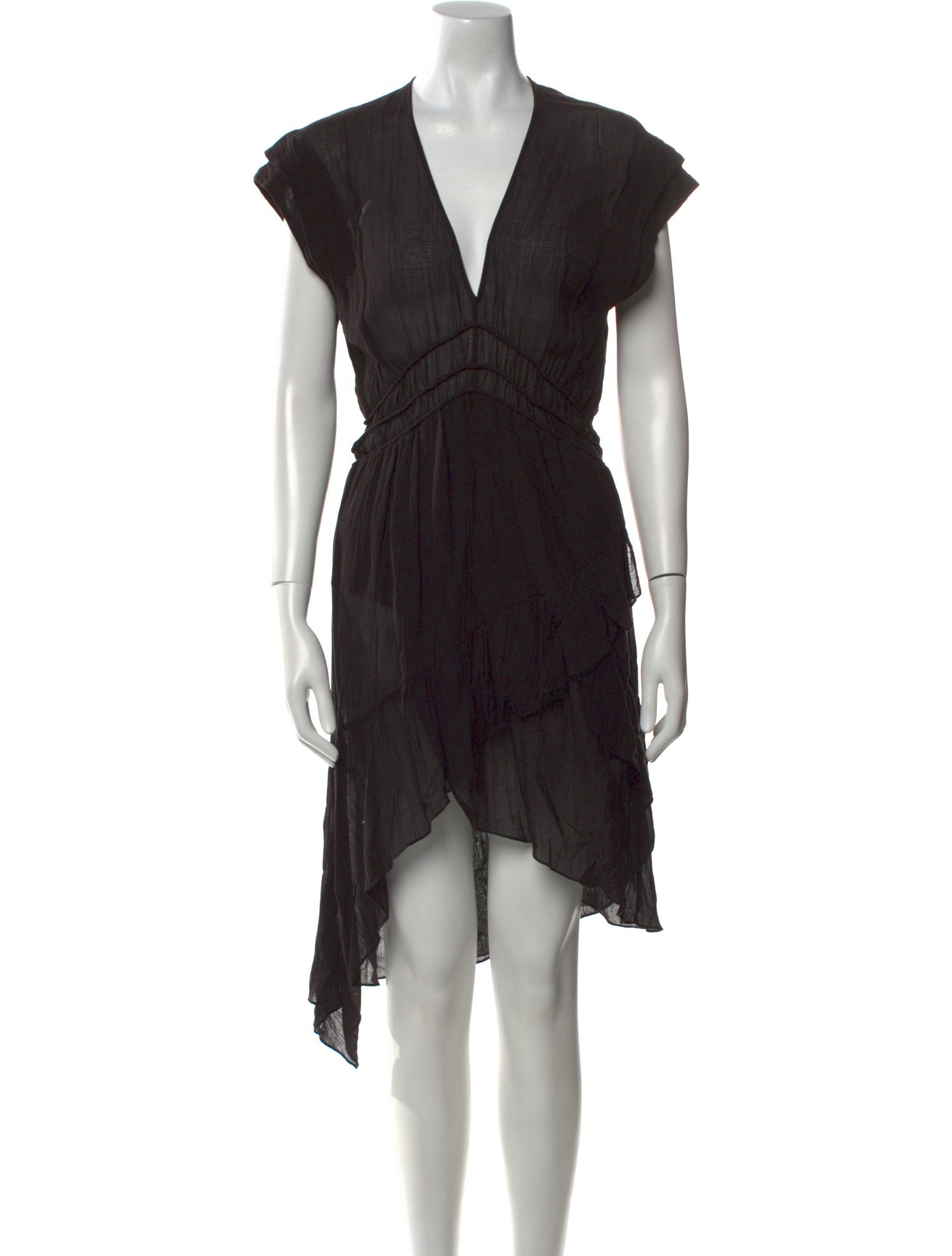 Iro V-Neck Mini Dress