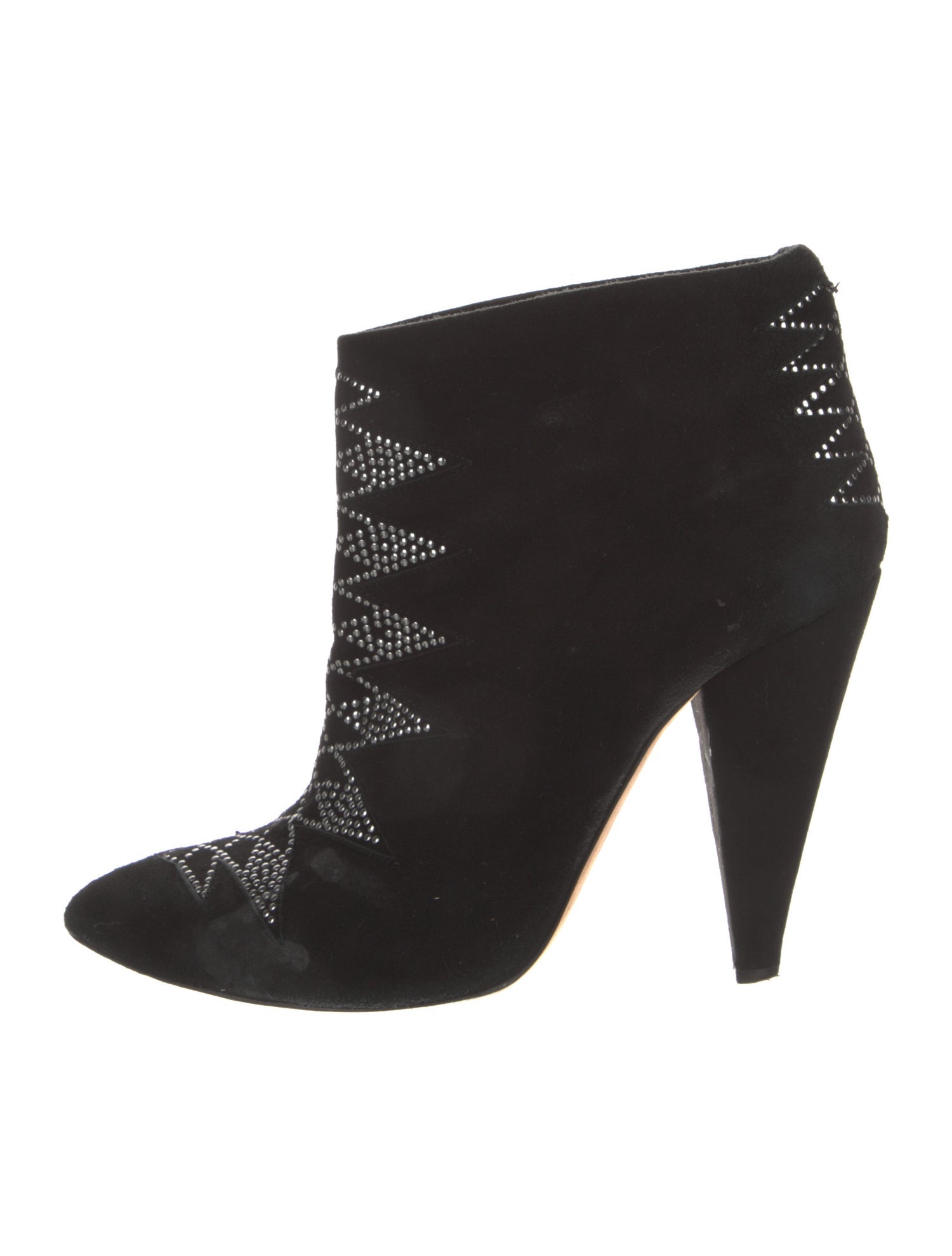 Iro Suede Patterned Boots
