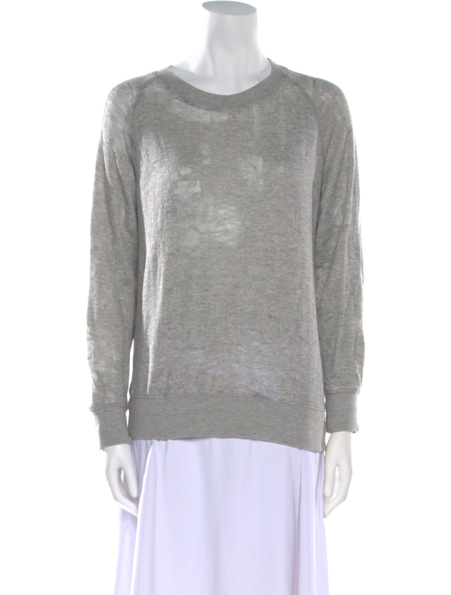 Iro Crew Neck Long Sleeve Sweatshirt