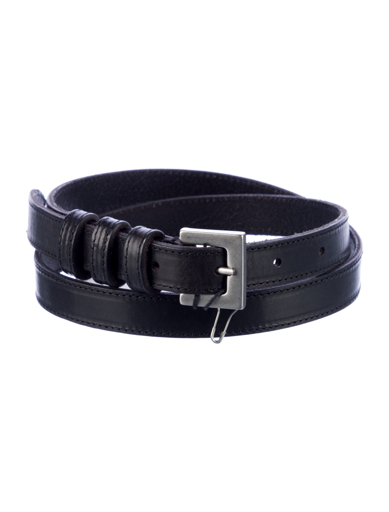 Iro Skinny Leather Belt w/ Tags