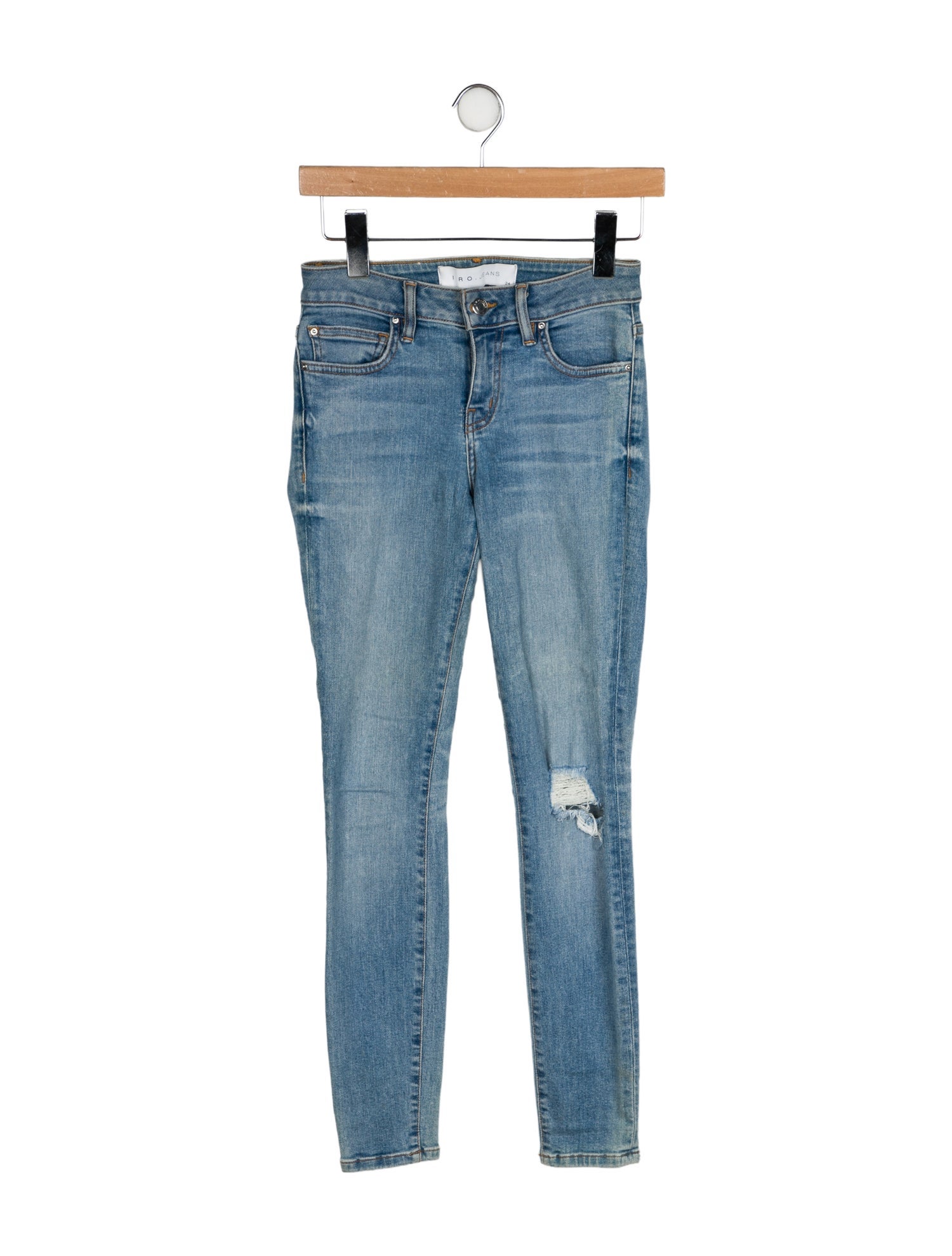 Iro Mid-Rise Skinny Leg Jeans