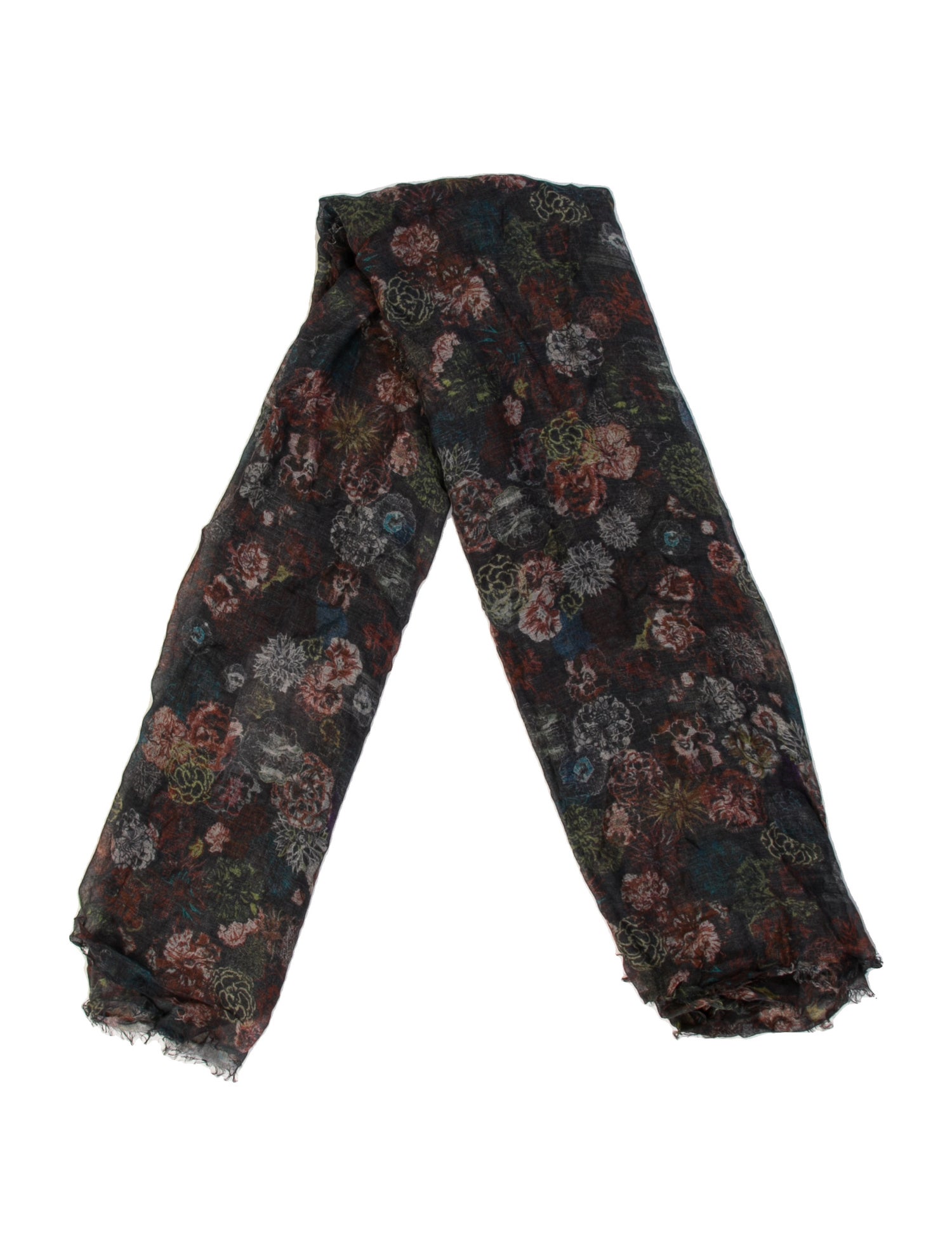 Iro Floral Print Scarf w/ Tags