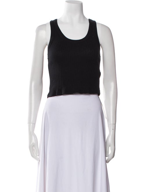Iro Scoop Neck Sleeveless Crop Top