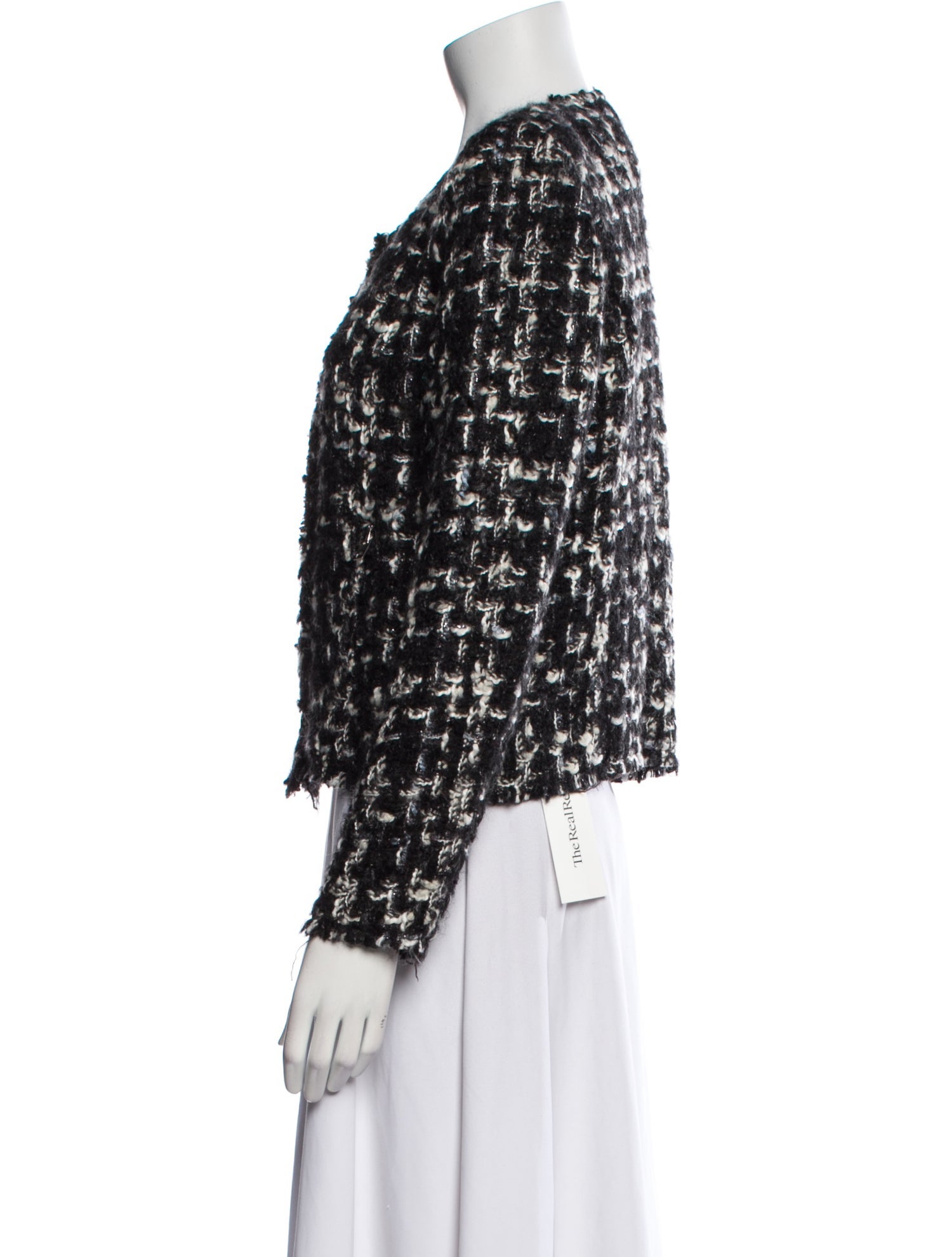 Iro Tweed Pattern Evening Jacket