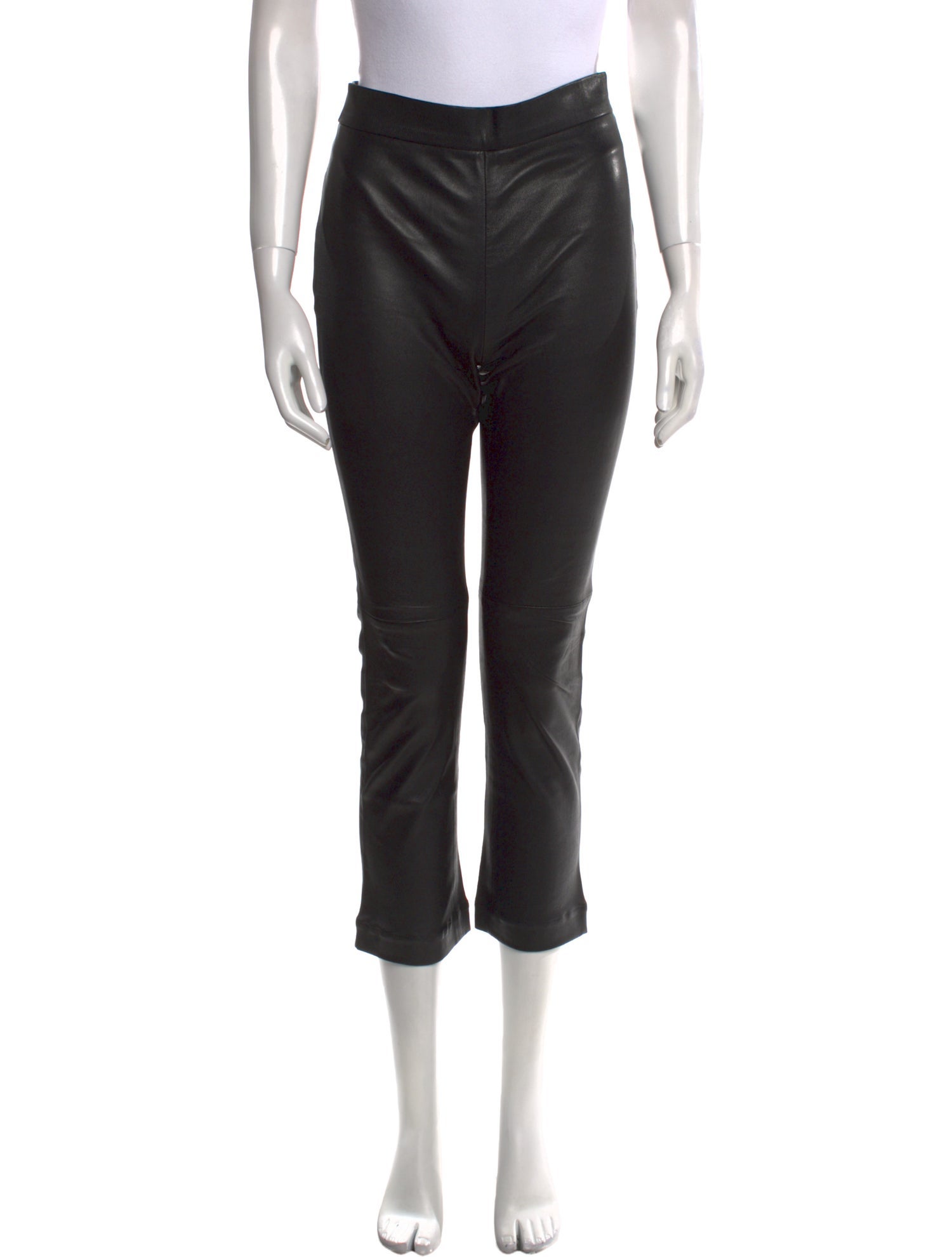 Iro Lamb Leather Straight Leg Pants
