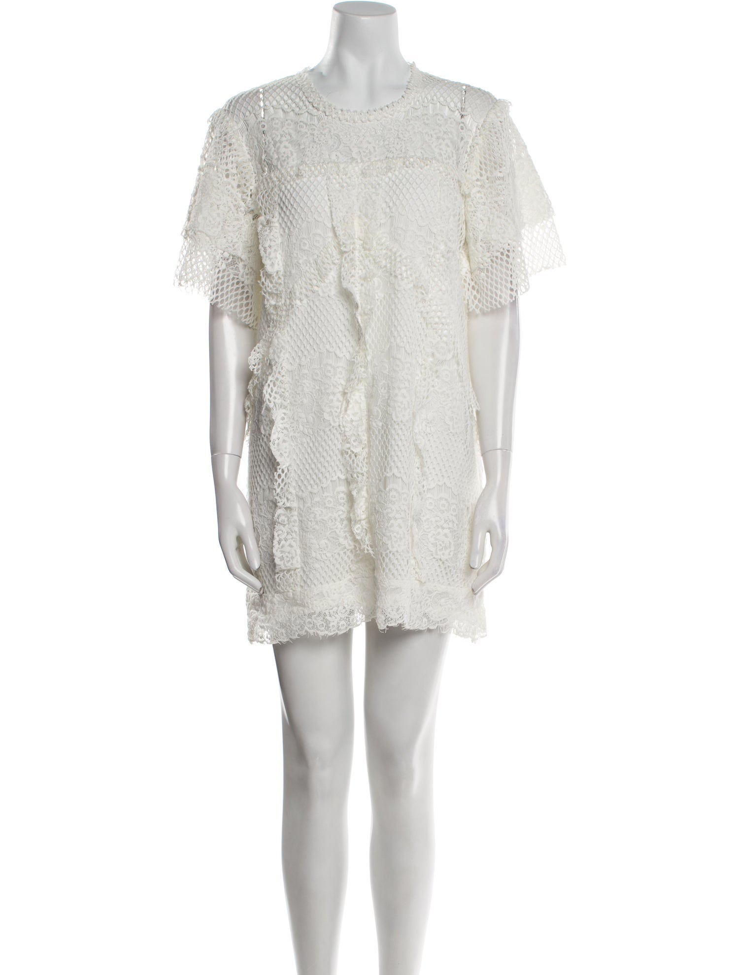 Iro Crew Neck Mini Dress