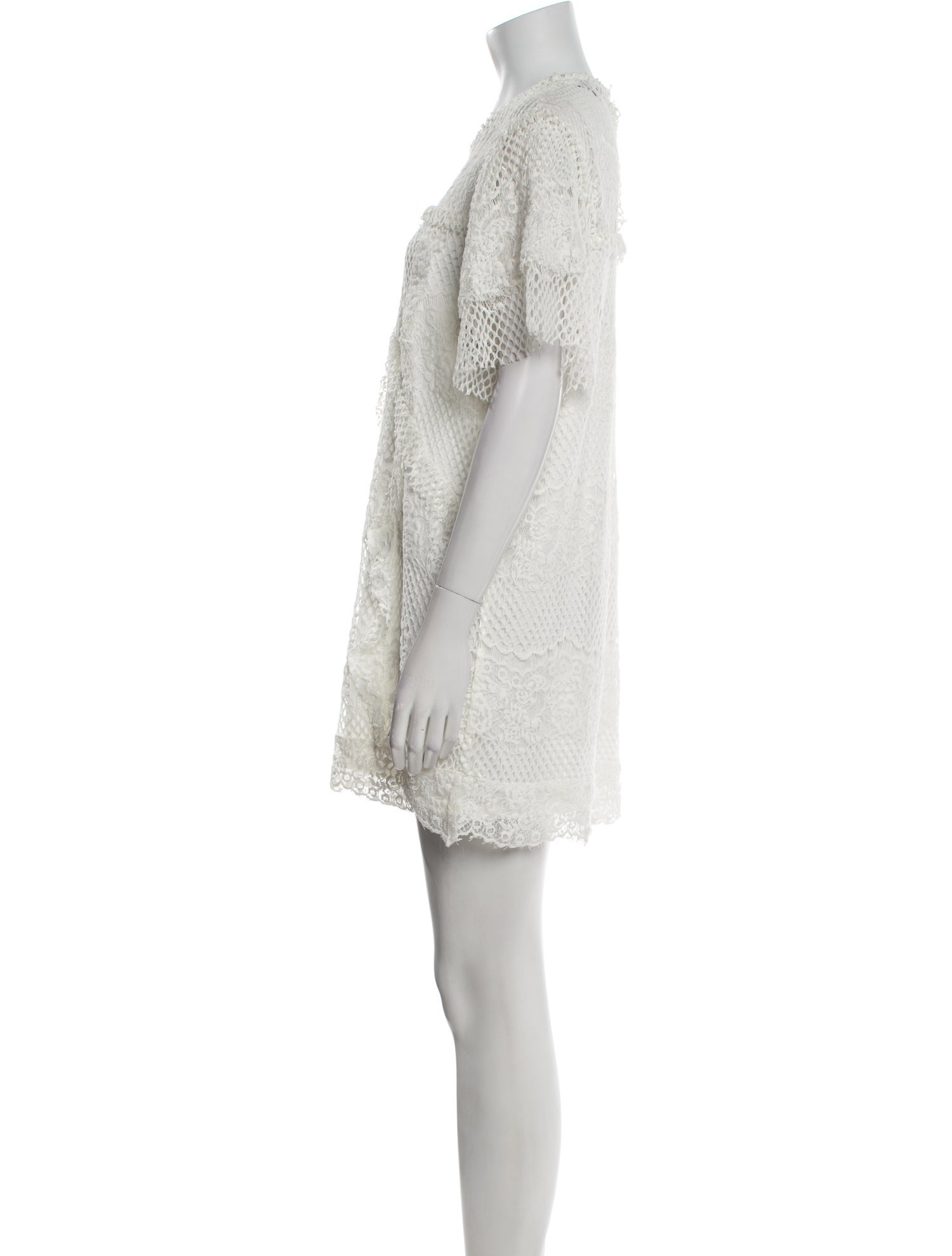 Iro Crew Neck Mini Dress