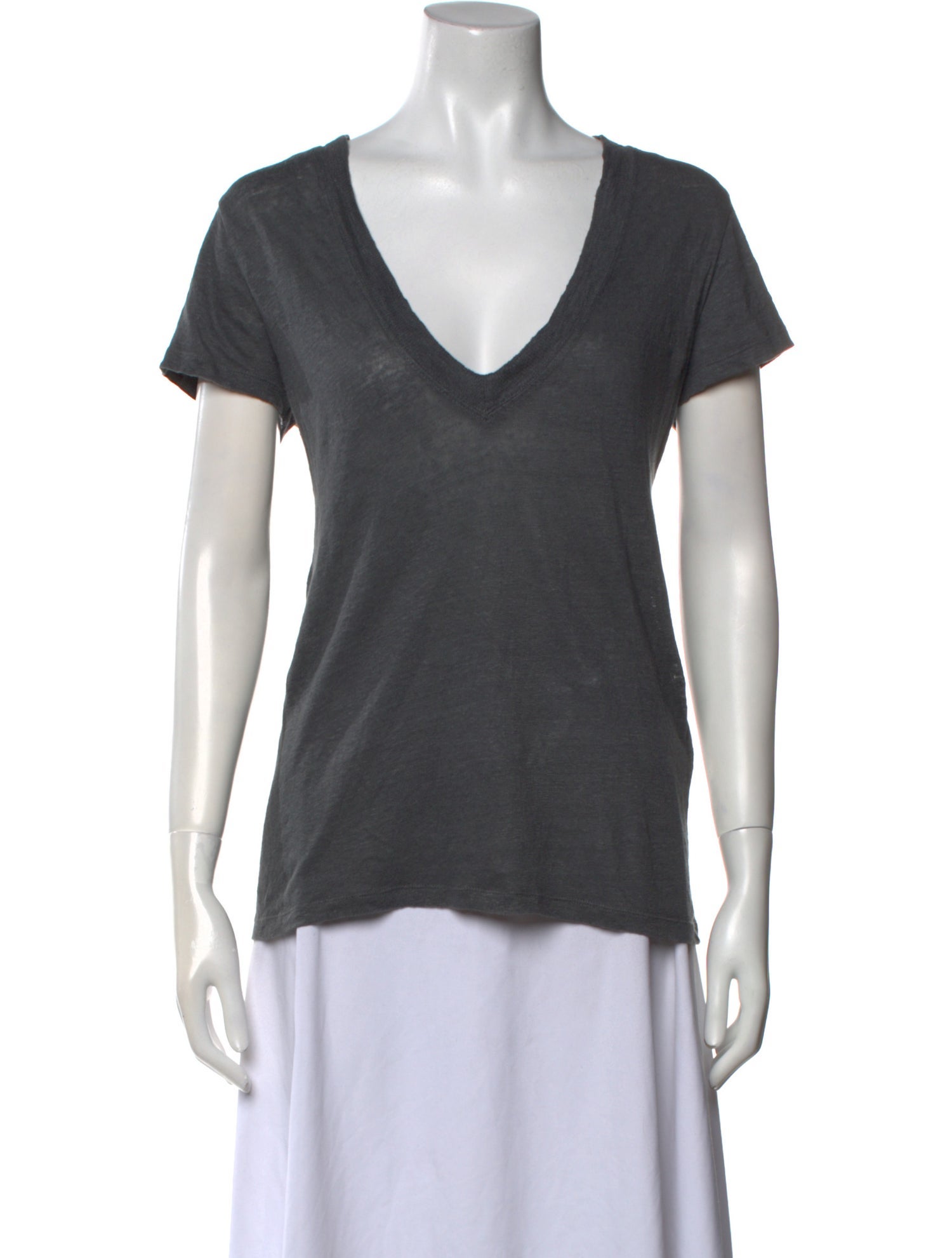 Iro Linen V-Neck T-Shirt