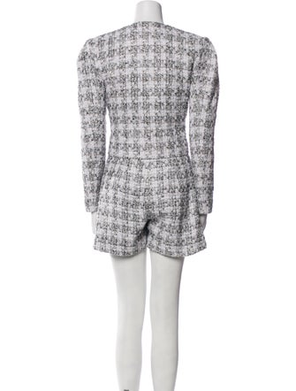 Iro Tweed Pattern Short Set