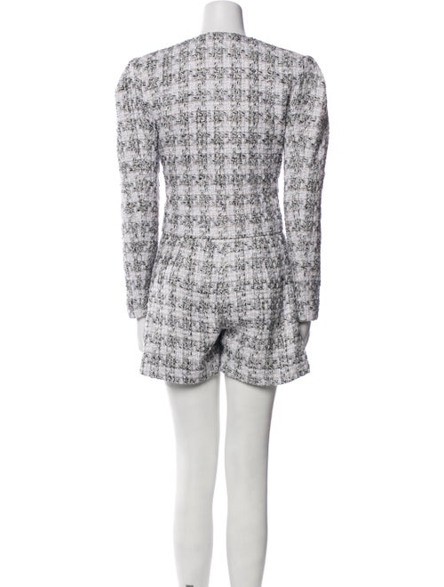 Iro Tweed Pattern Short Set