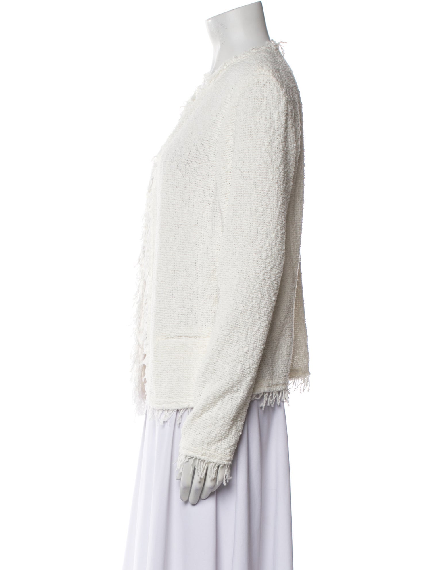 Iro Tweed Pattern Evening Jacket