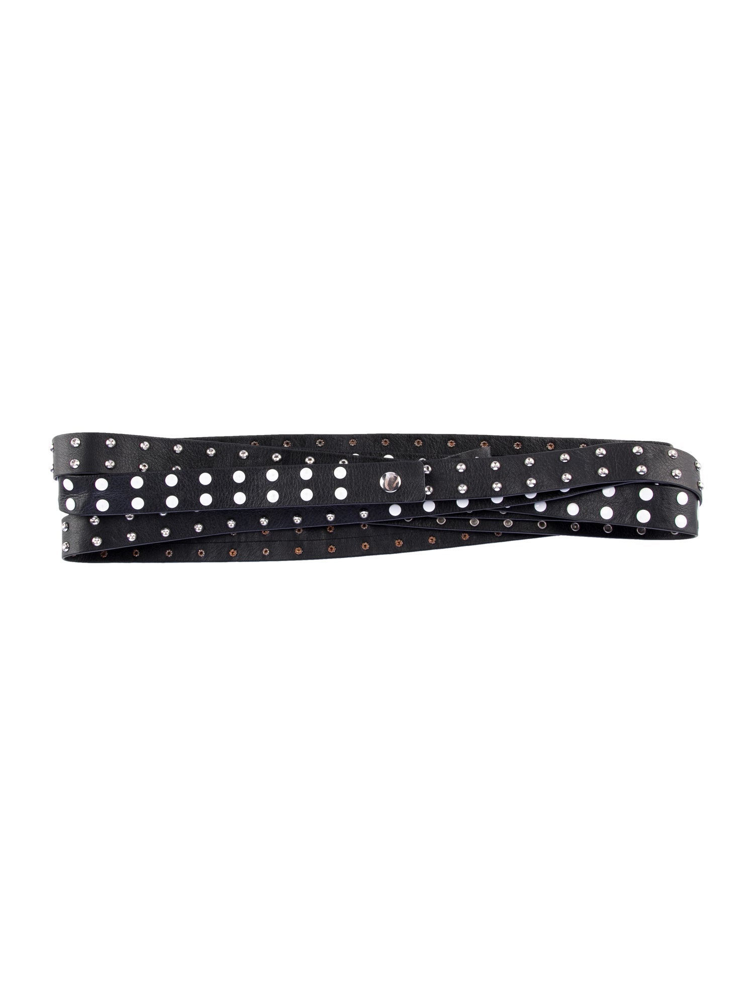 Iro Skinny Leather Belt