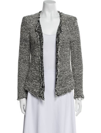 Iro Tweed Pattern Evening Jacket