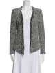 Iro Tweed Pattern Evening Jacket