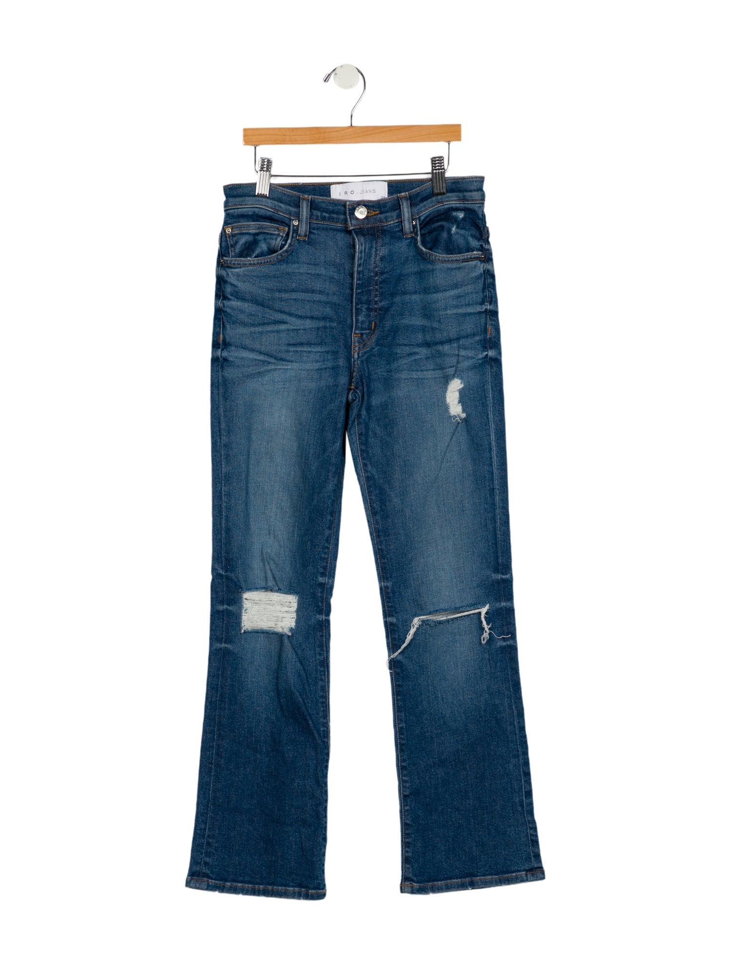 Iro Mid-Rise Straight Leg Jeans