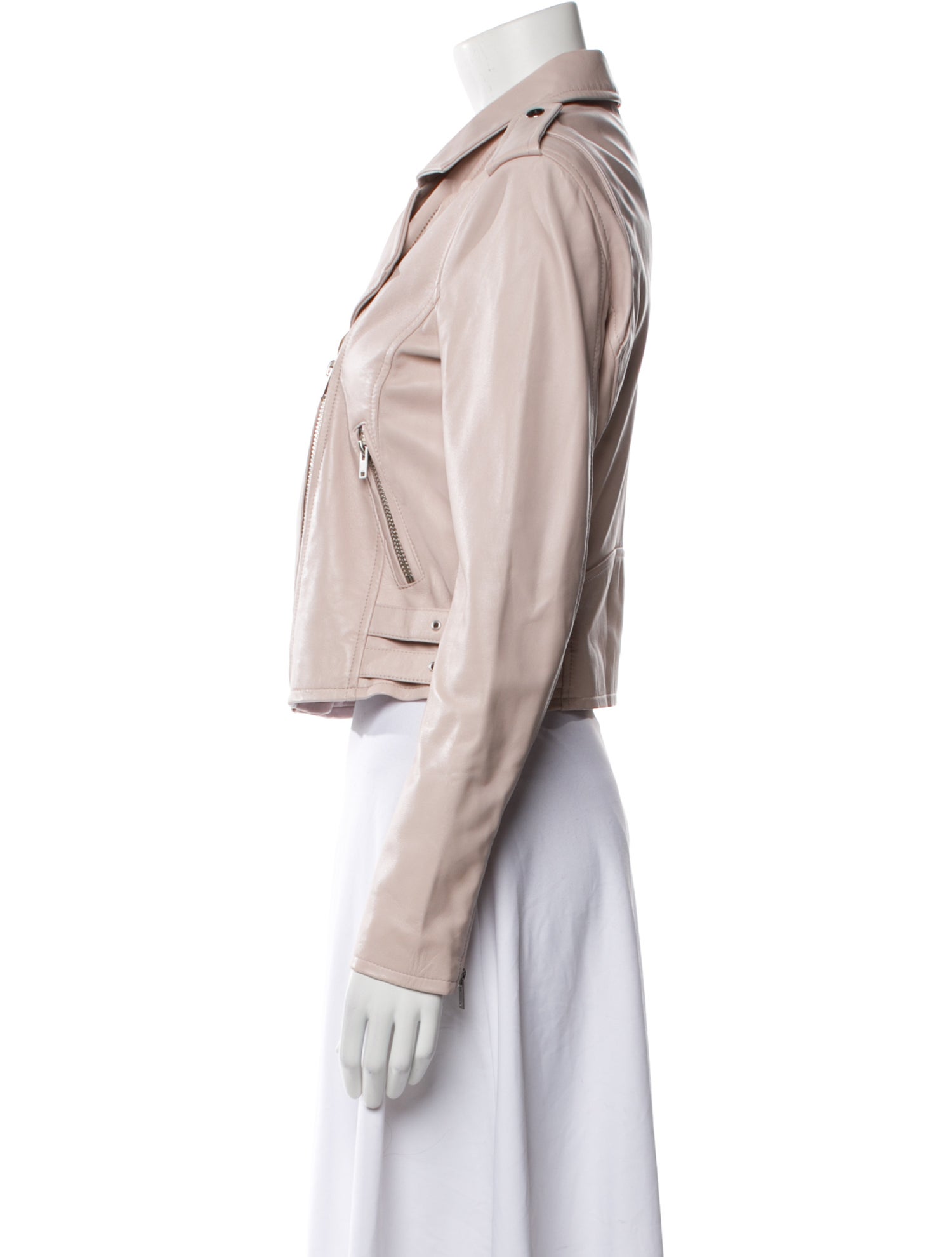 Iro Lamb Leather Biker Jacket