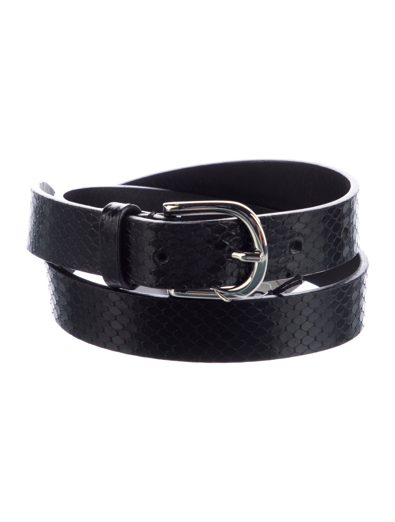 Iro Skinny Leather Belt