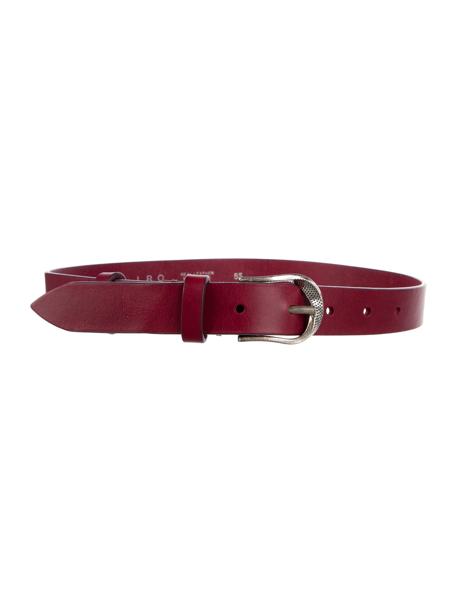 Iro Skinny Leather Waist Belt