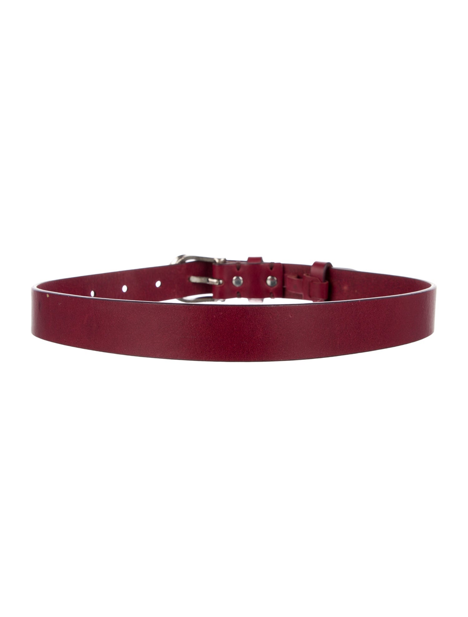 Iro Skinny Leather Waist Belt