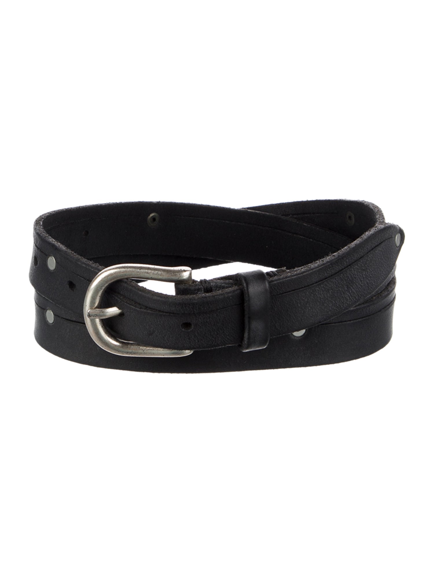 Iro Skinny Suede Waist Belt