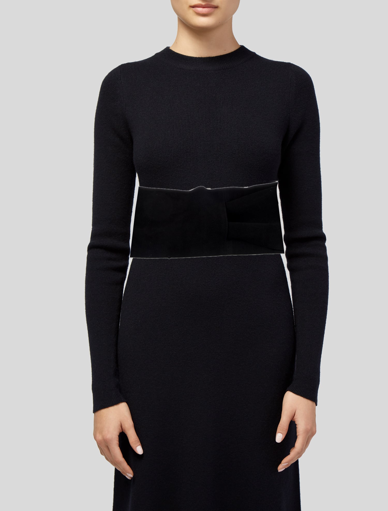 Iro Wide Leather Waist Belt