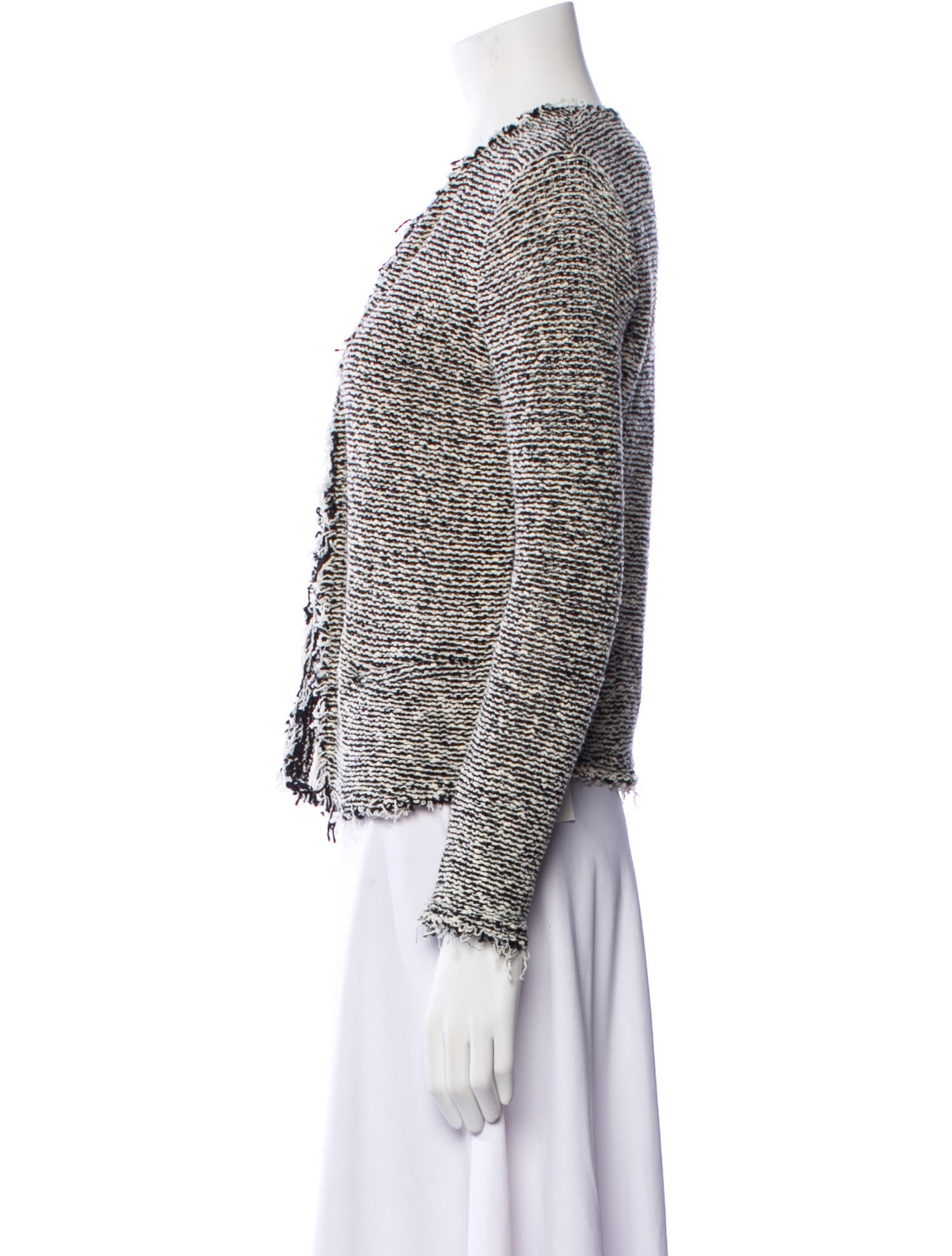 Iro Tweed Pattern Jacket