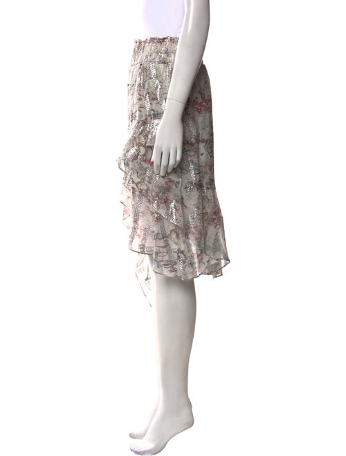 Iro Silk Midi Length Skirt