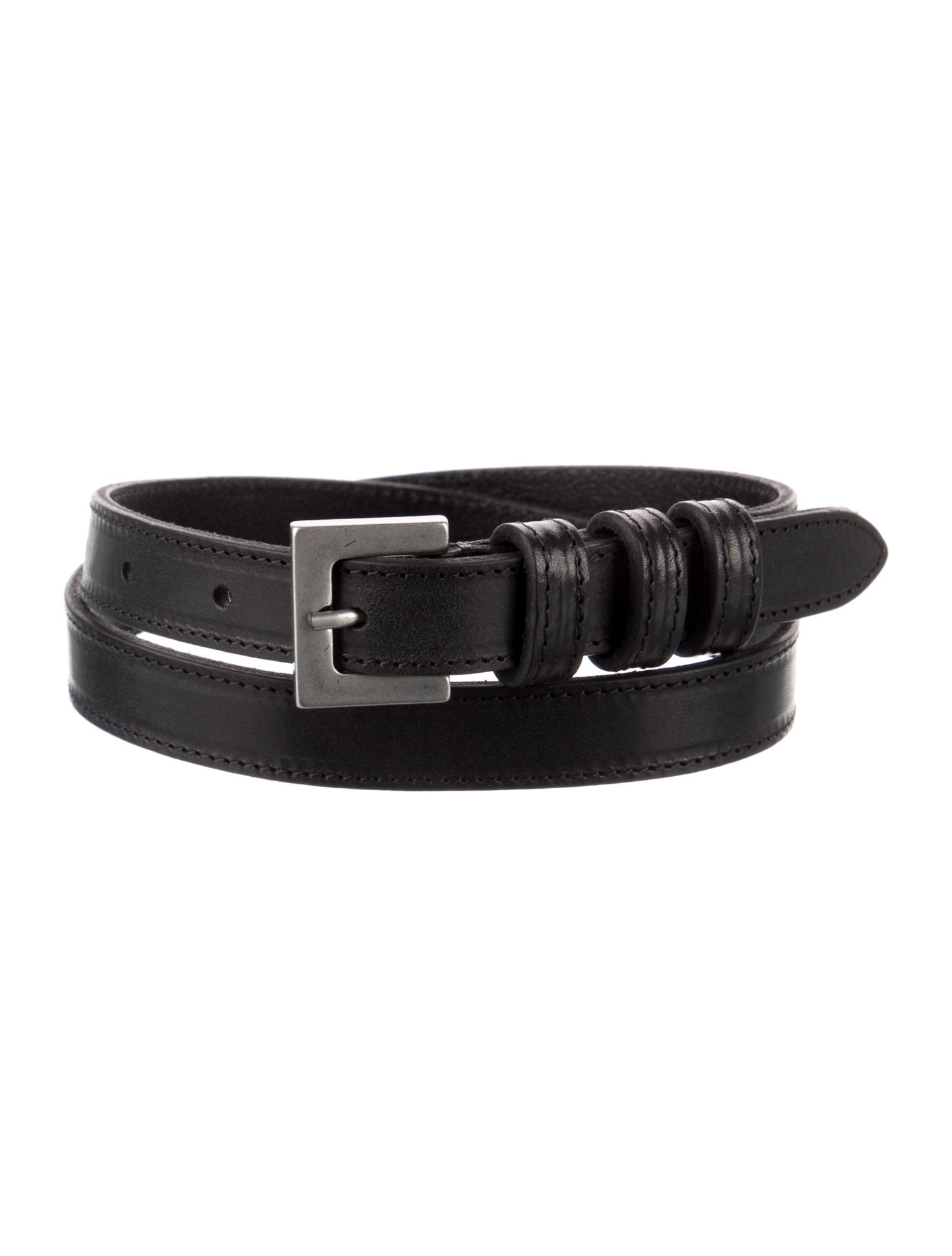Iro Skinny Leather Belt