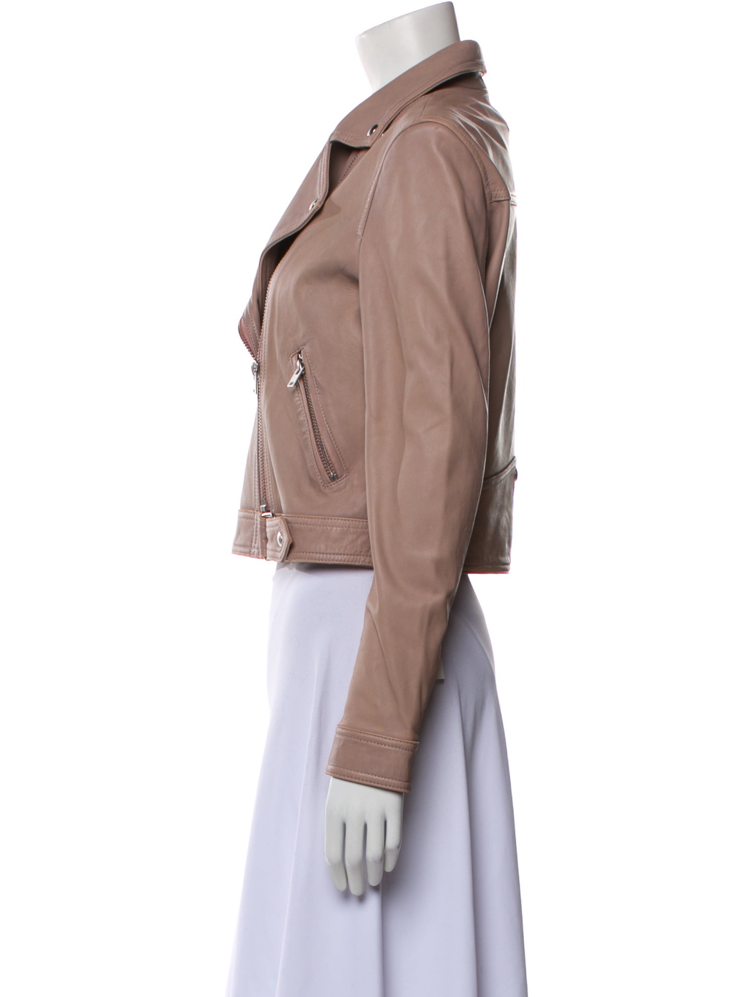 Iro Lamb Leather Biker Jacket