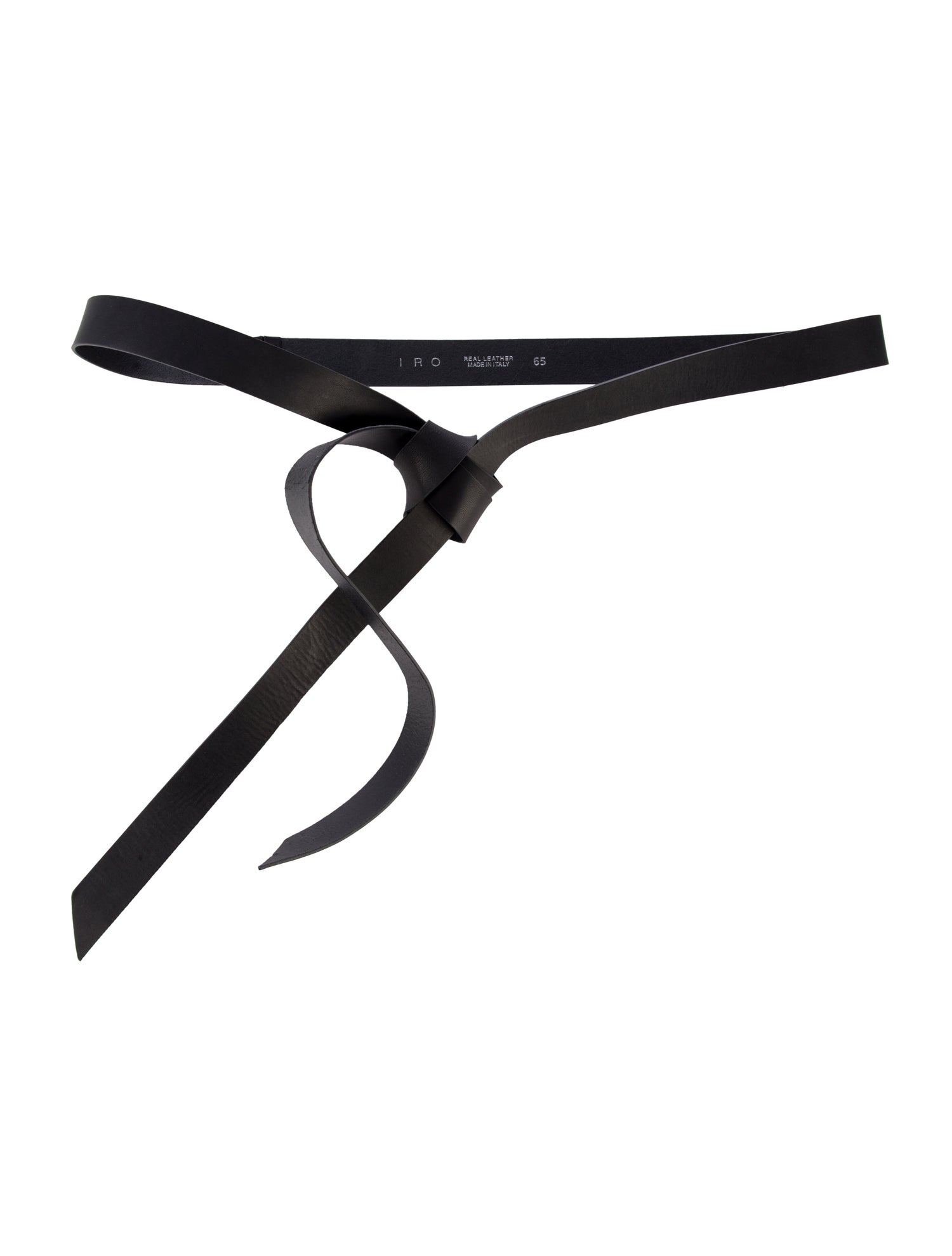 Iro Skinny Leather Waist Belt w/ Tags