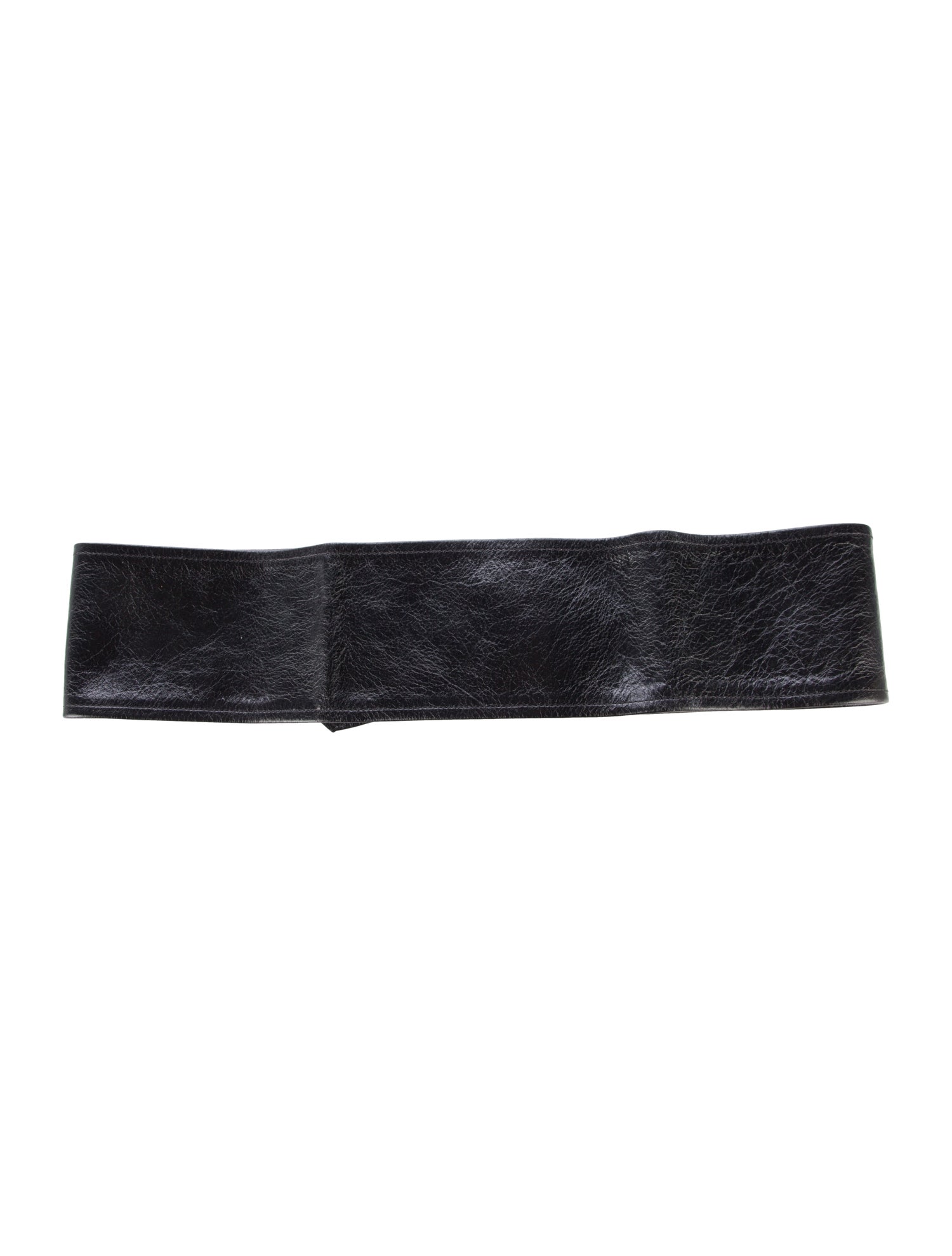 Iro Wide Leather Waist Belt w/ Tags