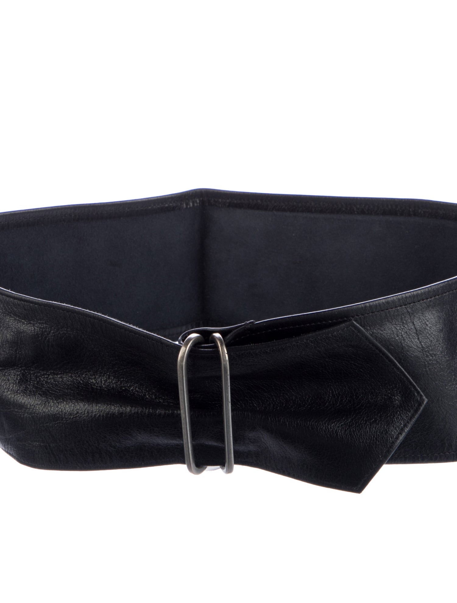 Iro Wide Leather Waist Belt w/ Tags