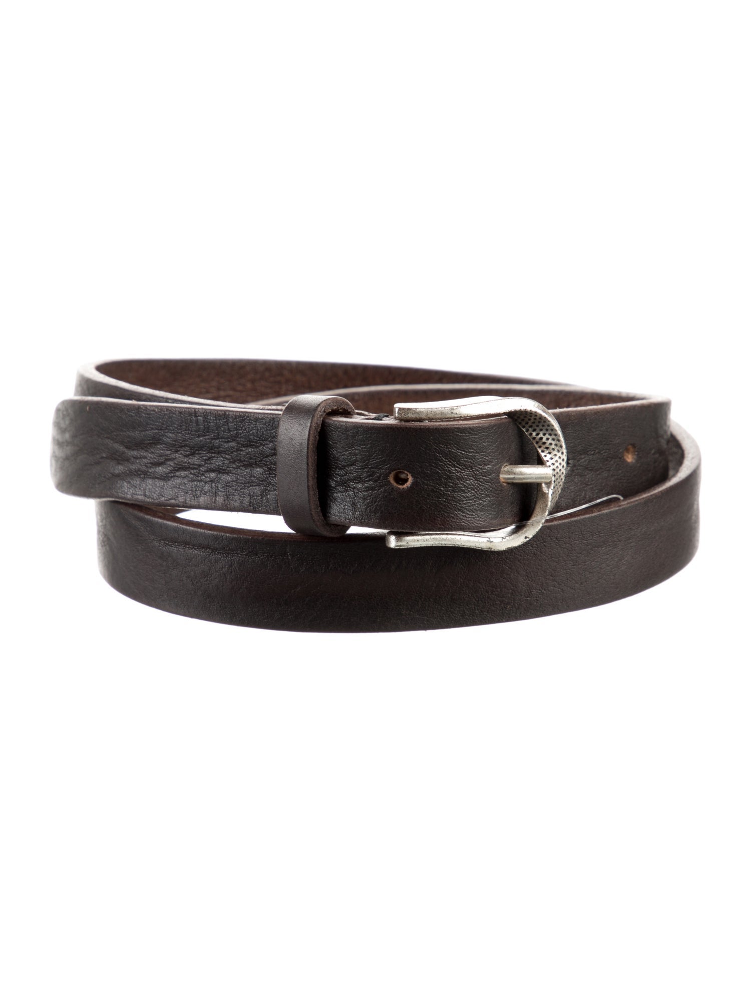 Iro Skinny Leather Belt