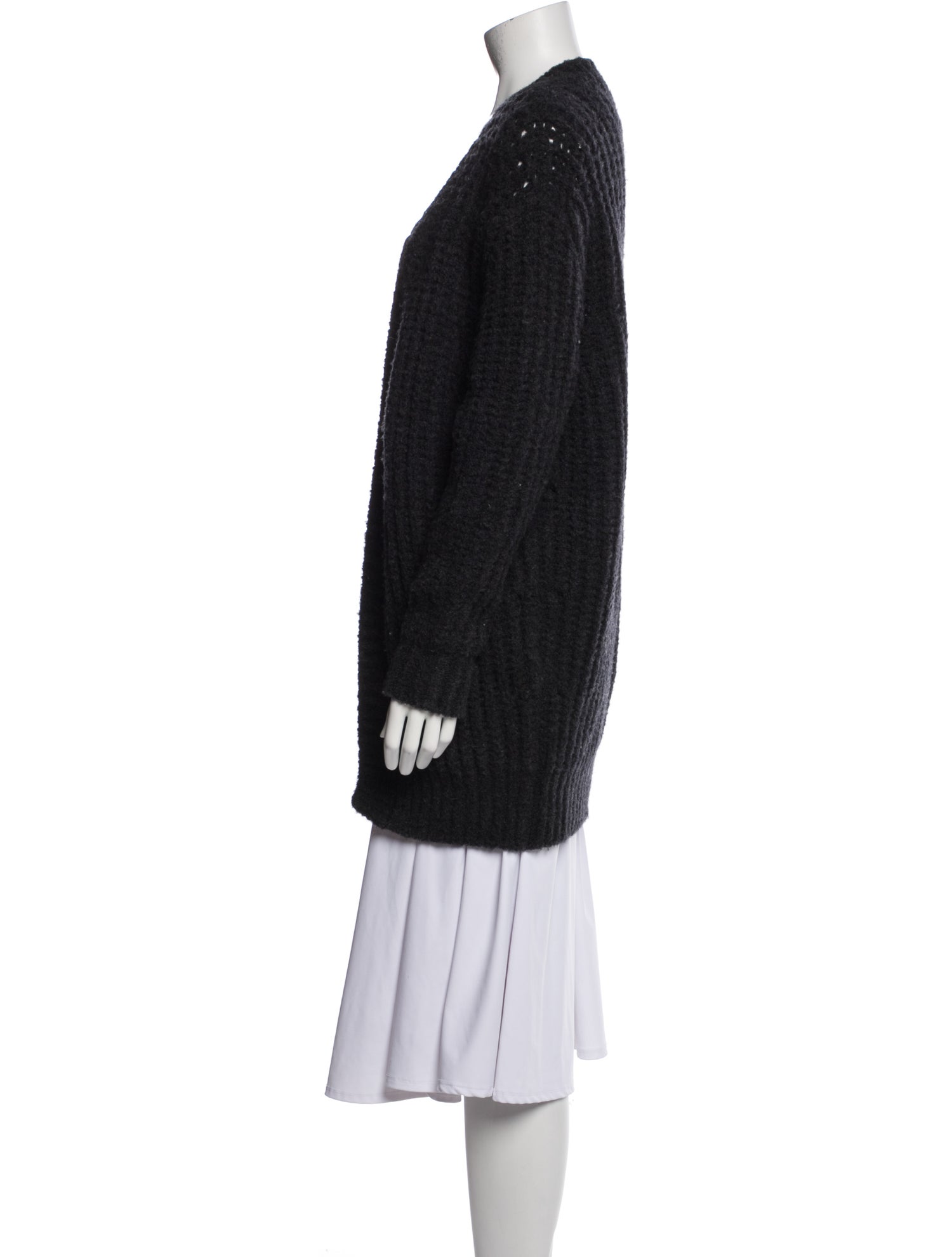 Iro Wool Open Front Sweater