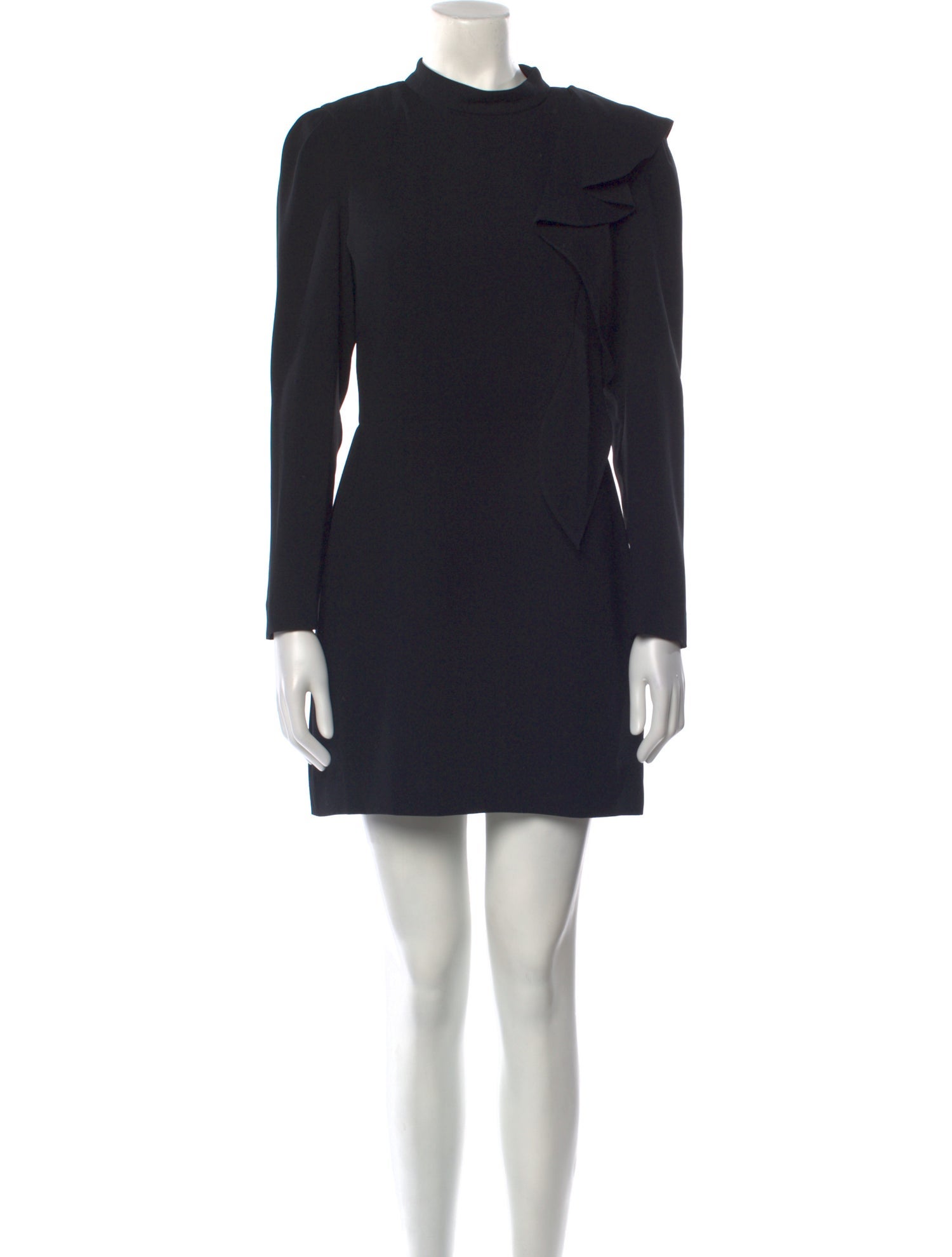 Iro Mock Neck Mini Dress