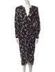Iro Printed Midi Length Dress