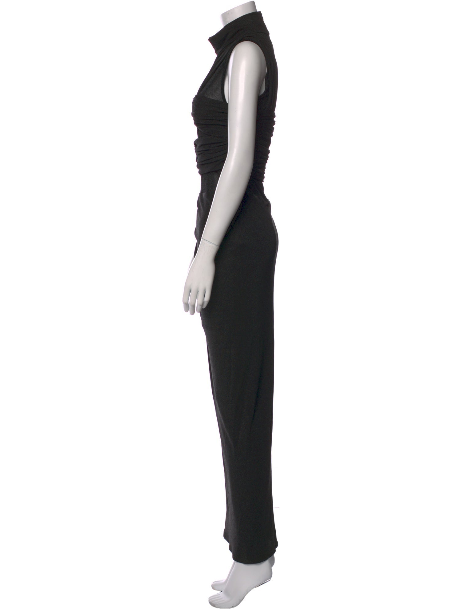 Iro Turtleneck Long Dress