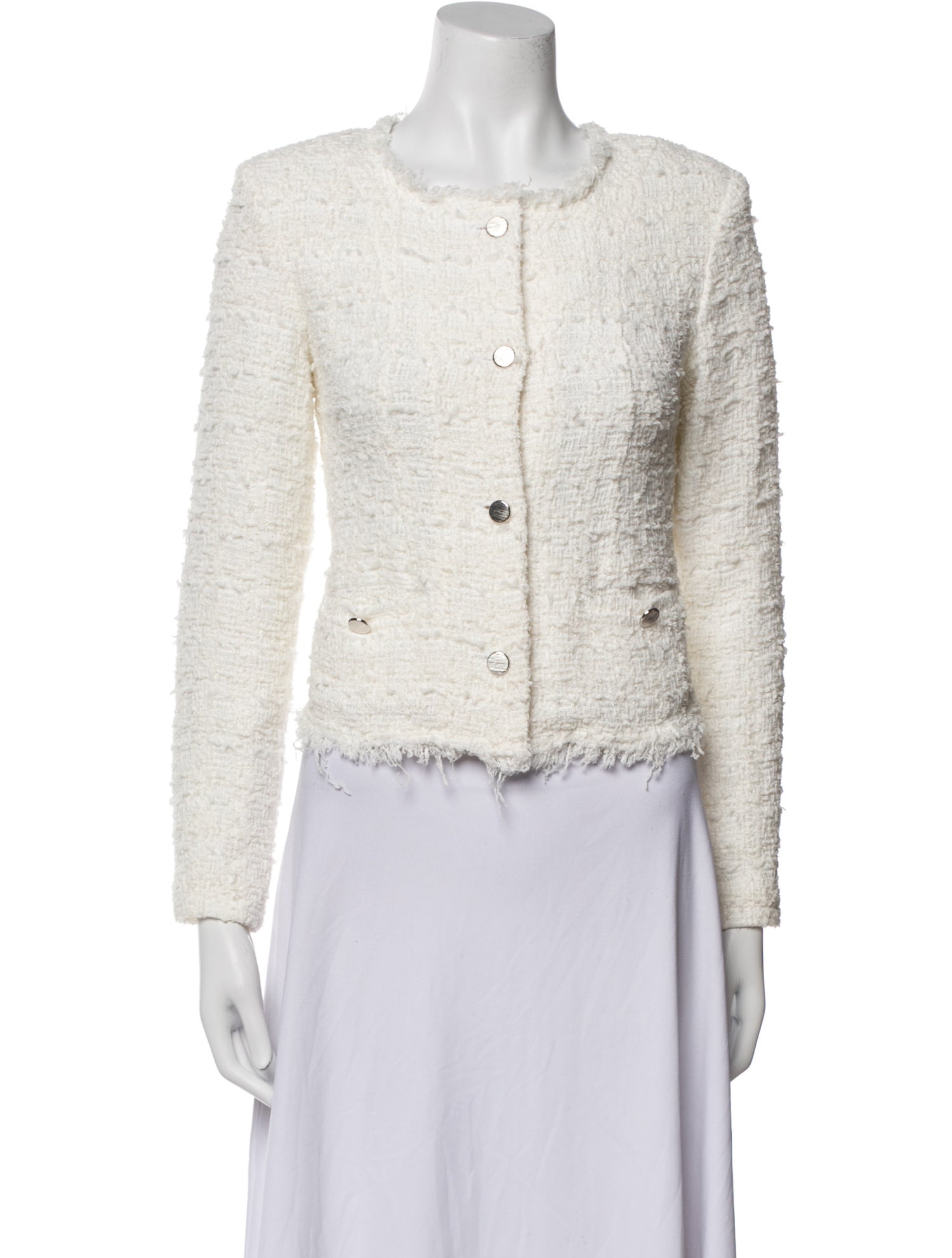 Iro Tweed Pattern Jacket