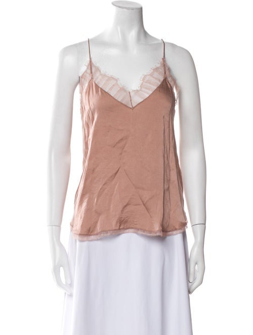 Iro Silk V-Neck Top