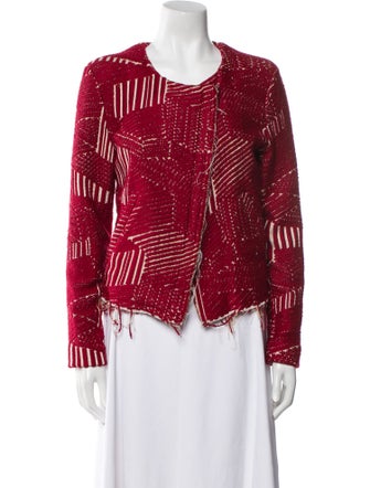 Iro Tweed Pattern Evening Jacket