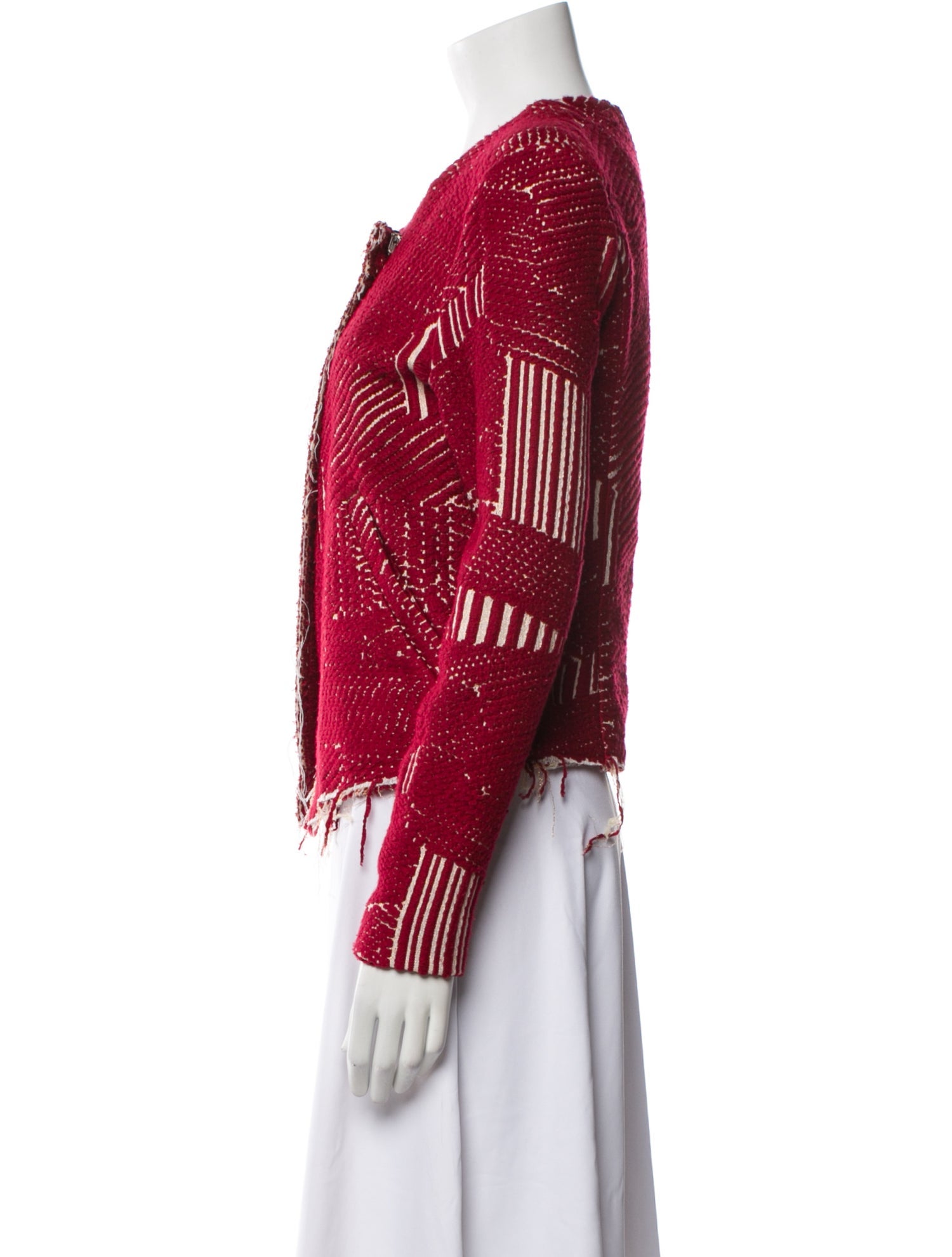 Iro Tweed Pattern Evening Jacket