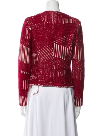 Iro Tweed Pattern Evening Jacket