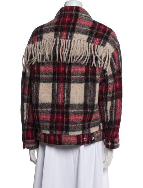 Iro Plaid Print Jacket